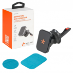 Держатель для телефона в дефлектор крюк фик.маг.прям.регул.